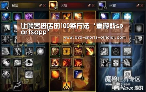 让顾客进店的100条方法‘爱游戏sportsapp’(图1) 爱游戏sportsAPP下载
